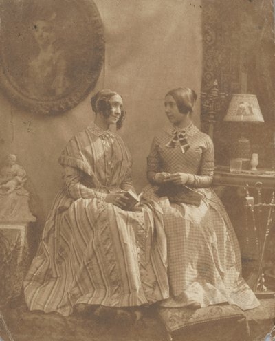 [Umělcova žena a dcera], 1846-49. od Louis Désiré Blanquart Evrard
