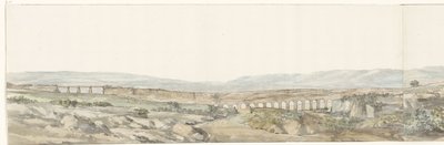 Část jeskyní Latomie poblíž Syrakus, které bývaly vězením Partie des Latomies de Syracuse sluha anciennement de vězení (název na předmětu) Voyage en Italy a Sicile et à Malte - 1778 (název série) od Louis Ducros