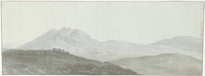 Pohled na vrcholky Apenin Vue de quelques Cimes de l