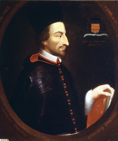 Portrét Jansénia (1585 - 1638) od F. Iprise 1659. od Louis Dutielt