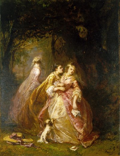 Dopis od Louis Eugene Gabriel Isabey