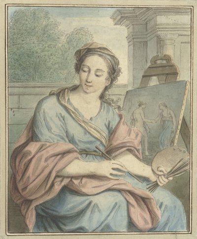 Umění malby od Louis Fabritius Dubourg