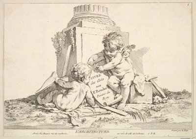 Architektura. od Louis Felix de la Rue