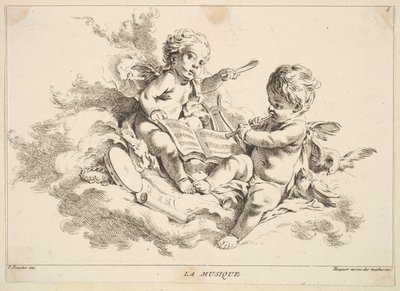 Hudba. od Louis Felix de la Rue