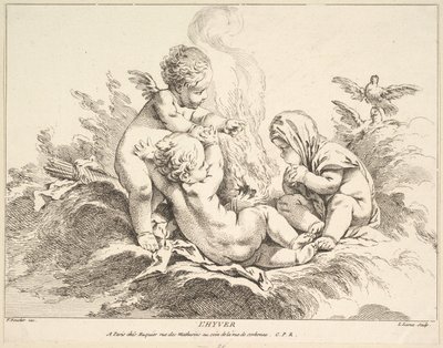 Zima. od Louis Felix de la Rue