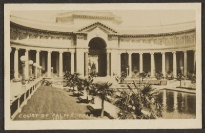 [Court of Palms, Pan Pacific International Exposition (P.P.I.E.)] od Louis Fleckenstein
