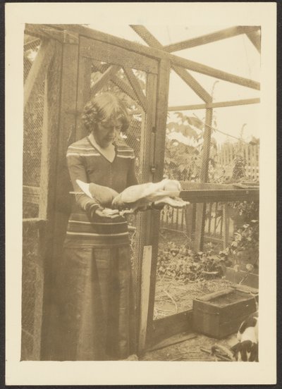 [Florence Krmení holubů] od Louis Fleckenstein