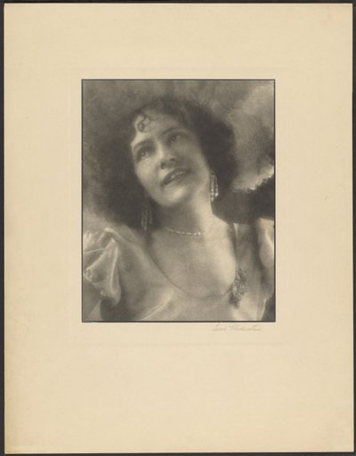 Portrét - F. B. od Louis Fleckenstein
