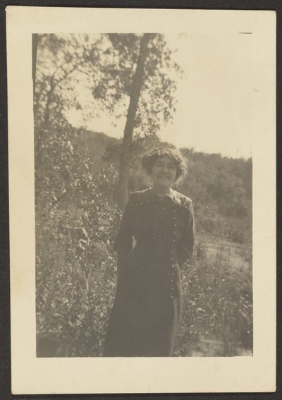 [Portrét Florence venku] od Louis Fleckenstein