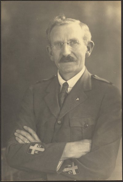 [Portrét vojenského kaplana] od Louis Fleckenstein