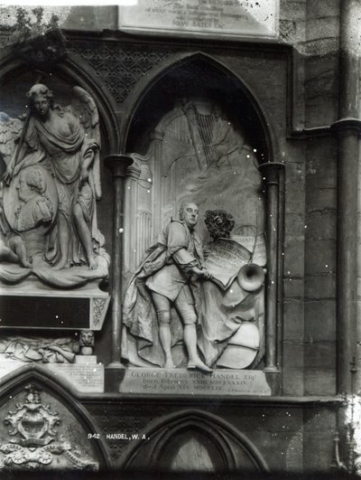 Händelův pomník, 1762 od Louis Francois Roubilliac