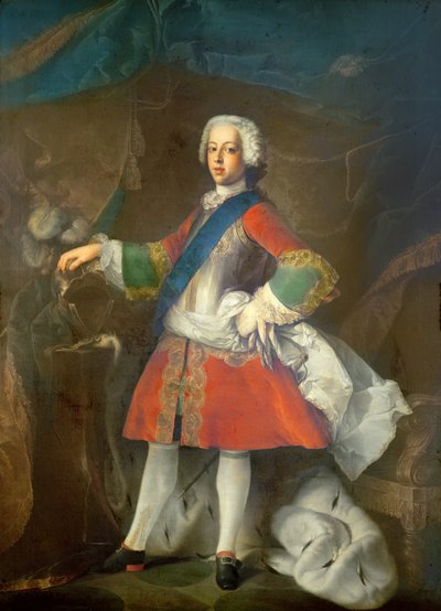 Princ Charles Edward Louis Philip Casimir Stuart od Louis Gabriel Blanchet