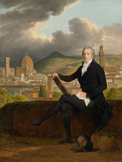 Portrét Dr. Thomase Penrose (1769-1851) od Louis Gauffier