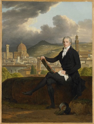 Portrét Dr. Thomase Penrose, 1798 od Louis Gauffier