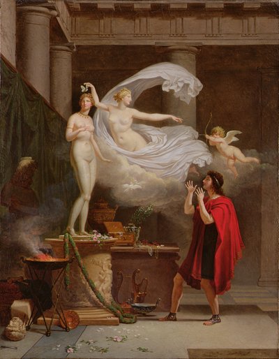 Pygmalion a Galatea od Louis Gauffier