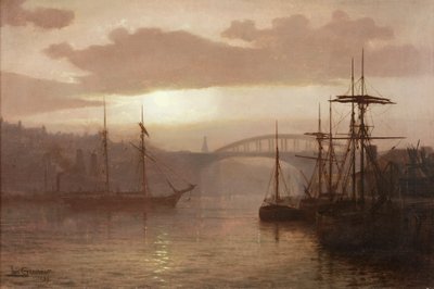 Sunderland Harbour, 1899 od Louis Grimshaw