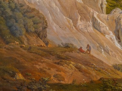 Útesy Møns Klint od Louis Gurlitt
