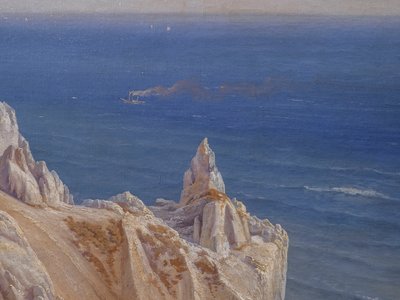 Útesy Møns Klint od Louis Gurlitt