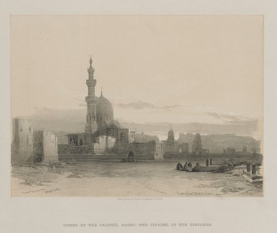 Egypt a Núbie, svazek III: Chalífovy hrobky, Káhira od Louis Haghe