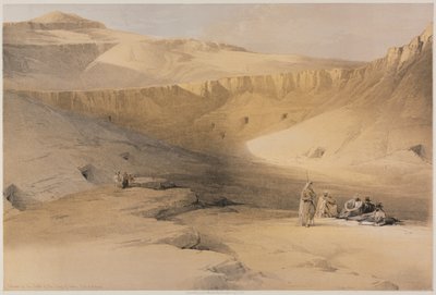 Egypt a Núbie, svazek II: Vchod do hrobek králů Théb, Bab-El-Malouk od Louis Haghe