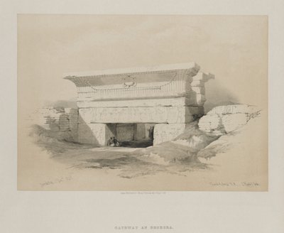 Egypt a Núbie, svazek I: Dendera od Louis Haghe