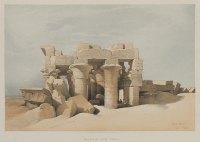 Egypt a Núbie, svazek I: Kom-Ombo od Louis Haghe