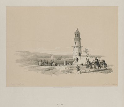 Egypt a Núbie, svazek I: Siout - Horní Egypt od Louis Haghe