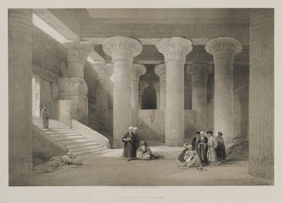 Egypt a Núbie, svazek I: Chrám v Esneh od Louis Haghe