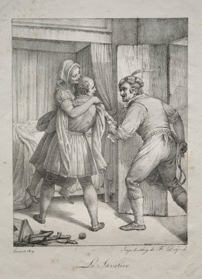 Švec od Louis Hersent