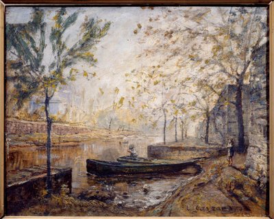 Riverside. Obraz Louise Carranda (1821-1899) od Louis Hilaire Carrand