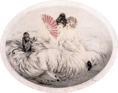 Za ventilátorem od Louis Icart