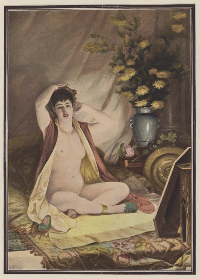 Před zrcadlem (barevné lito) od Louis Jacquesson de La Chevreuse