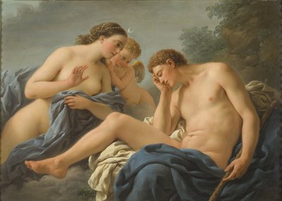 Diana a Endymion - Diana a Endymion, Lagrenee, Louis Jean Francois, dit l