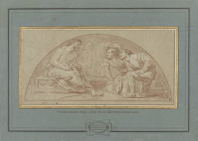 Výsměch Kristu od Louis Jean Jacques Durameau