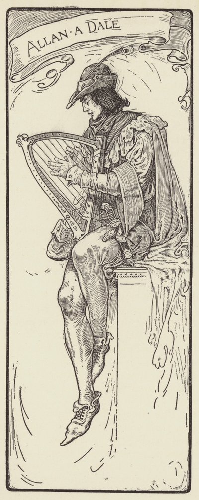 Allan a Dale od Louis John Rhead