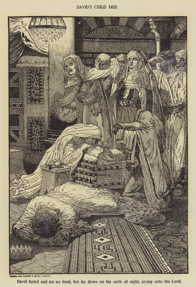 Davidovo dítě umírá od Louis John Rhead