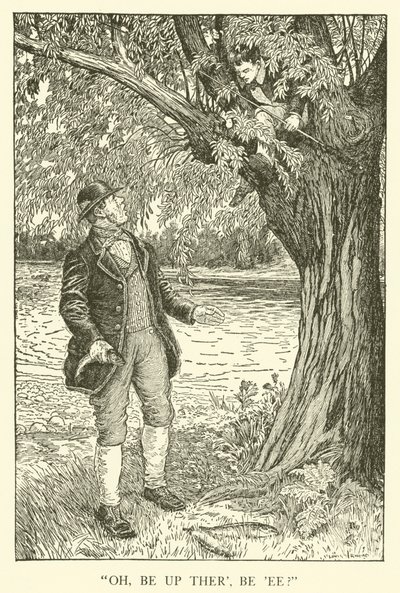 Ilustrace pro Tom Brown’s School-Days (rytina) od Louis John Rhead