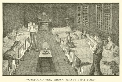 Ilustrace pro Tom Brown’s School-Days (rytina) od Louis John Rhead