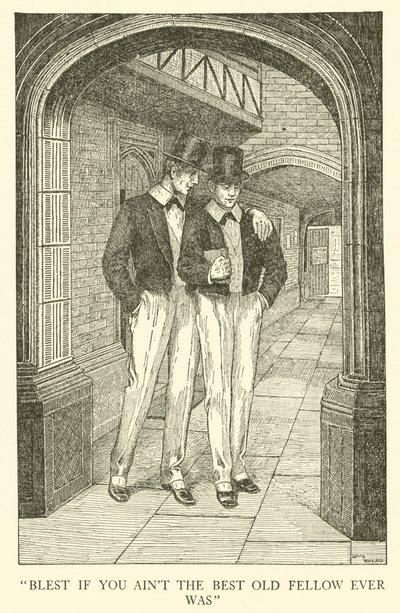 Ilustrace pro Tom Brown’s School-Days (rytina) od Louis John Rhead