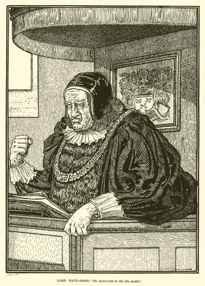 Lord Hate-Good (rytina) od Louis John Rhead
