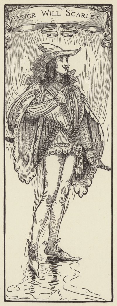 Mistr Will Scarlet od Louis John Rhead