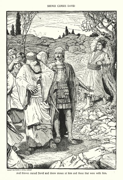 Šimei proklíná Davida (lit.) od Louis John Rhead