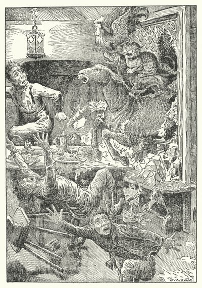 Hudebníci města Brém (litho) od Louis John Rhead