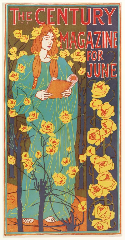 Časopis století na červen, hospoda. 1896 od Louis John Rhead