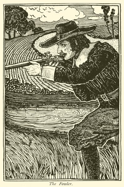 The Fowler (rytina) od Louis John Rhead