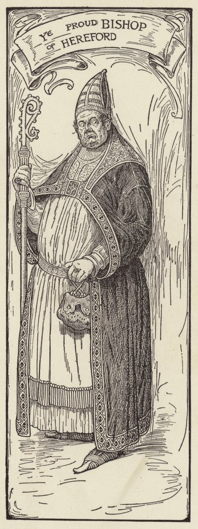 Hrdý biskup z Herefordu od Louis John Rhead