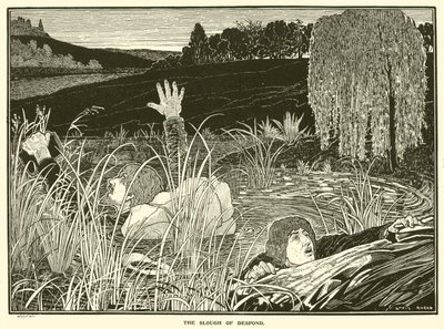 The Slough of Despond (rytina) od Louis John Rhead