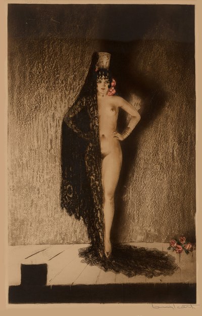 Conchita, 1929. od Louis Justin Laurent Icart