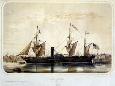 Parník "The Franklin" od Louis Le Breton