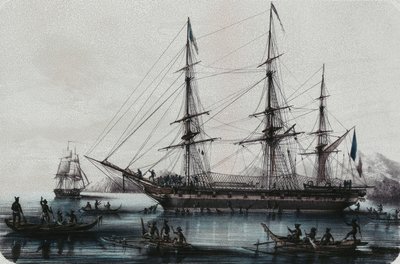 Astroláb a Zelee, přílet do Noukahiva, od Louis Le Breton